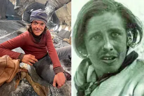 Rocco Posca interpreta a Ramón “Moncho” Sabella en La sociedad de la nieve. Rocco Posca interpreta a Ramón “Moncho” Sabella en La sociedad de la nieve.