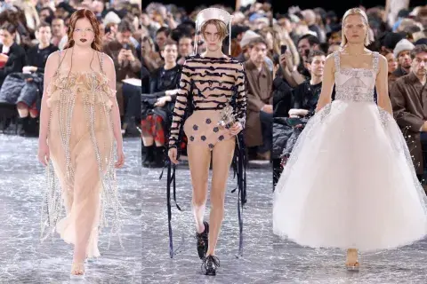 La reinterpretación del coquette de Jean Paul Gaultier por Simone Rocha La reinterpretación del coquette de Jean Paul Gaultier por Simone Rocha