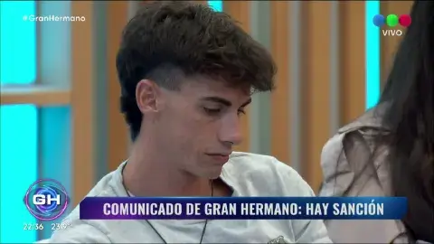 Sanción de último momento para Alan. Sanción de último momento para Alan.