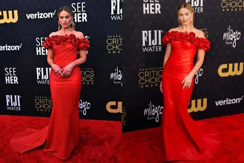 La actriz llegó a la red carpet con un diseño que soprendió a todos La actriz llegó a la red carpet con un diseño que soprendió a todos