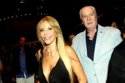 Graciela Alfano y su novio, Carlos Bustín. Graciela Alfano y su novio, Carlos Bustín.