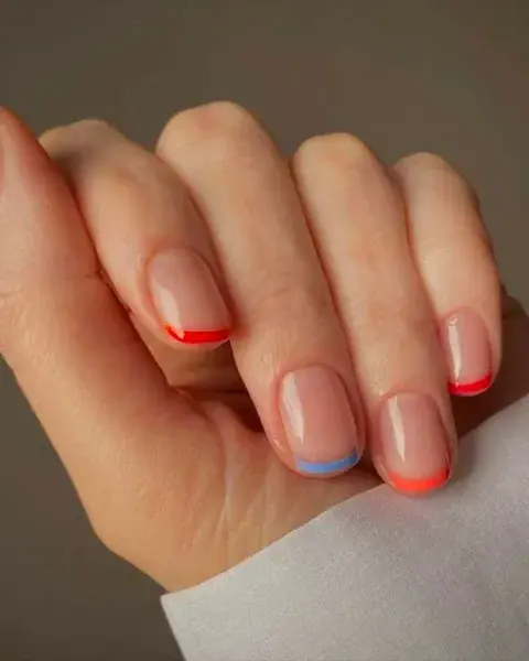 Con el diseño francesita, elegí el color que quieras. Con el diseño francesita, elegí el color que quieras.