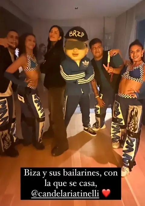 El posteo de Marcelo Tinelli en la despedida de soltera de su hija Candelaria. El posteo de Marcelo Tinelli en la despedida de soltera de su hija Candelaria.