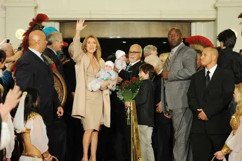 Céline Dion el día que nació su hijo mayor Céline Dion el día que nació su hijo mayor