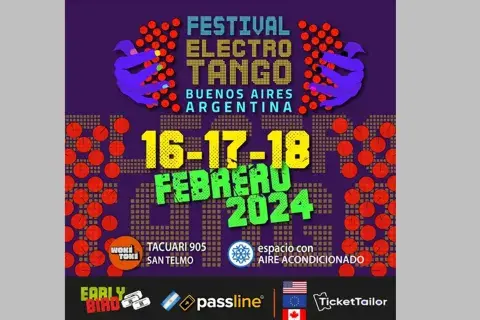 Se viene la tercera edición del Festival en el que participarán las principales bandas de tango electrónico. A continuación, todos los detalles. Se viene la tercera edición del Festival en el que participarán las principales bandas de tango electrónico. A continuación, todos los detalles.