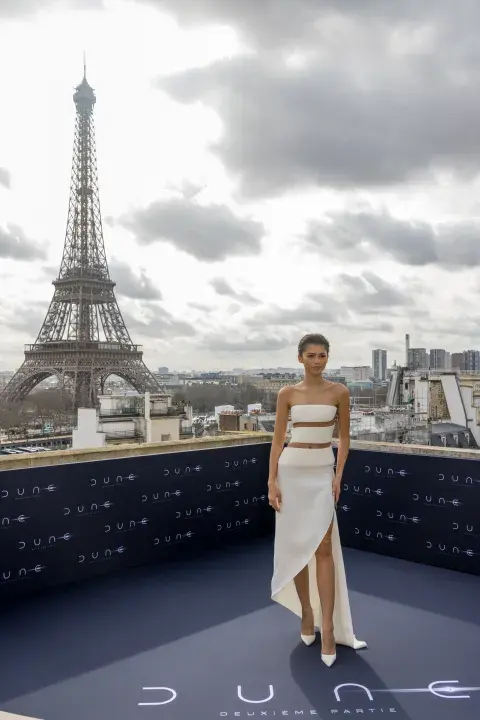 Zendaya en París, en el photocall de Duna: Parte 2.