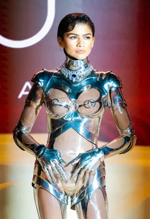 Zendaya en la premiere de Duna: Parte 2, en Londres el 15 de febrero.
