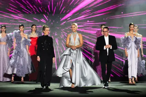 Valeria Mazza en la Madrid Fashion Week, el viernes 16 de febrero de 2024. Valeria Mazza en la Madrid Fashion Week, el viernes 16 de febrero de 2024.