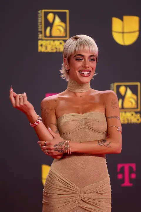 Tini Stoessel en la alfombra roja de Premio Lo Nuestro 2024, en Miami. Tini Stoessel en la alfombra roja de Premio Lo Nuestro 2024, en Miami.