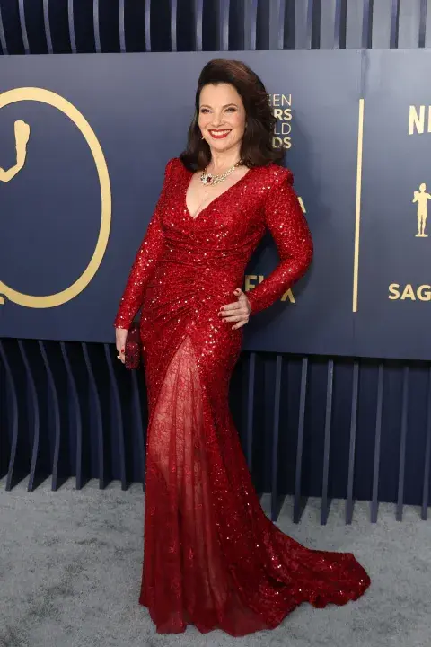Fran Drescher en la red carpet de los SAG Awards 2024. Fran Drescher en la red carpet de los SAG Awards 2024.