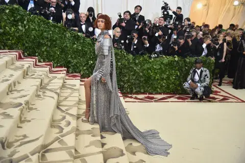 Zendaya en la Met Gala 2018. Zendaya en la Met Gala 2018.