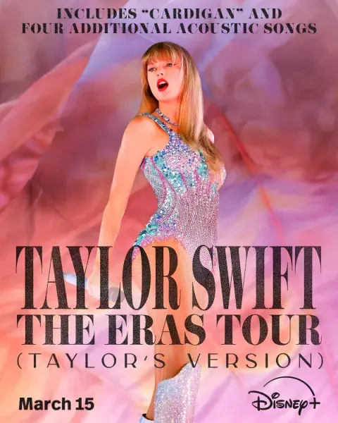 Cuándo llega Taylor Swift: The Eras Tour (Taylor's Version) a Disney+. Cuándo llega Taylor Swift: The Eras Tour (Taylor's Version) a Disney+.