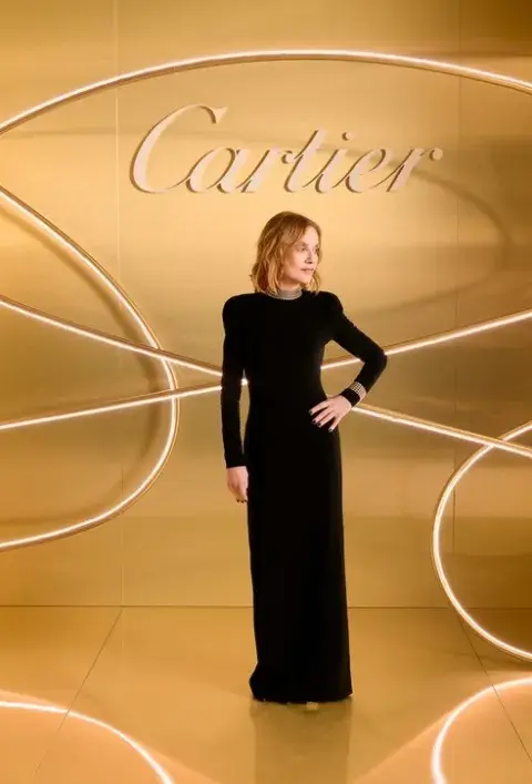 Isabelle Huppert en la velada de Cartier por los 100 años de Trinity. Isabelle Huppert en la velada de Cartier por los 100 años de Trinity.
