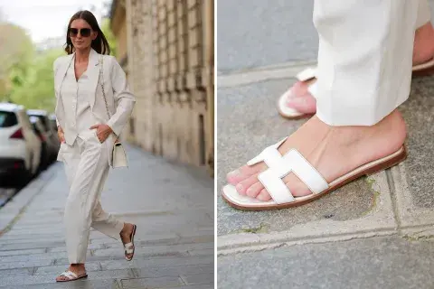 Las sandalias Oran fueron diseñadas en 1997, por Pierre Hardy. Las sandalias Oran fueron diseñadas en 1997, por Pierre Hardy.