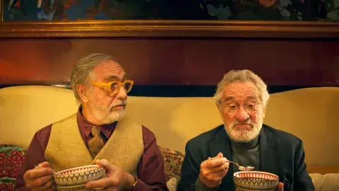 Luis Brandoni y Robert De Niro en Nada, la serie de Star+. Luis Brandoni y Robert De Niro en Nada, la serie de Star+.