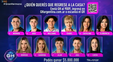 Placa de repechaje en Gran Hermano. Placa de repechaje en Gran Hermano.