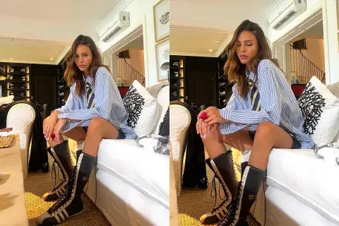 La modelo apostó por un look explosivo que será la tendencia furor del 2024 La modelo apostó por un look explosivo que será la tendencia furor del 2024