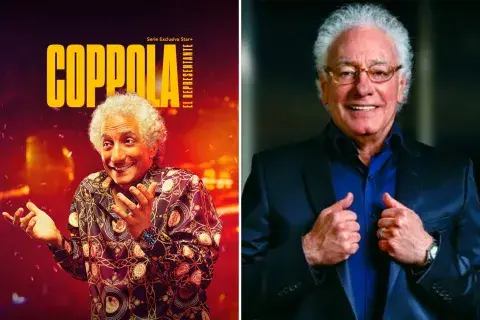 Juan Minujín interpreta a Guillermo Coppola.