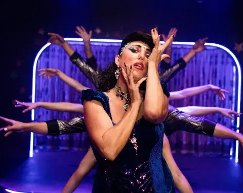 Un momento musical con Rossy de Palma. Un momento musical con Rossy de Palma.
