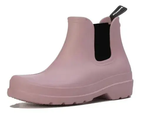 Bota de lluvia hecha con Moonectar (Humms, $67.000)