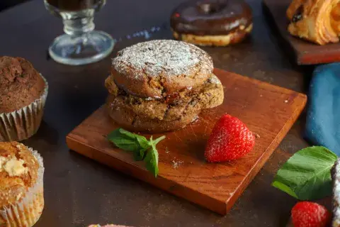La receta de cookies de Bruce Grill Station.