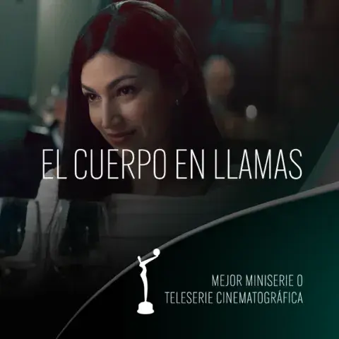 El cuerpo en llamas, nominada a los Premios Platino 2024. El cuerpo en llamas, nominada a los Premios Platino 2024.