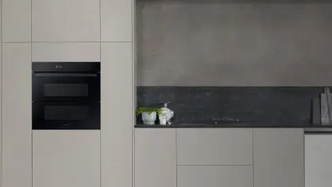 Los hornos Bespoke se destacan por sus acabados modernos. Los hornos Bespoke se destacan por sus acabados modernos.