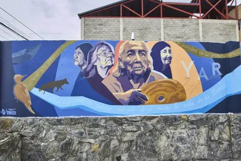 “Yar (ahora) en las voces femeninas de nuestro sur más austral”, la obra de Daniela Anzoátegui, por la Provincia de Buenos Aires. “Yar (ahora) en las voces femeninas de nuestro sur más austral”, la obra de Daniela Anzoátegui, por la Provincia de Buenos Aires.