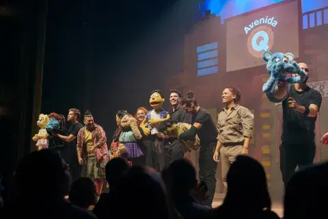 Un momento de la obra en Buenos Aires. Un momento de la obra en Buenos Aires.