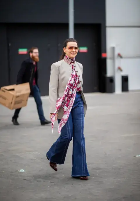 Flare jeans. Flare jeans.