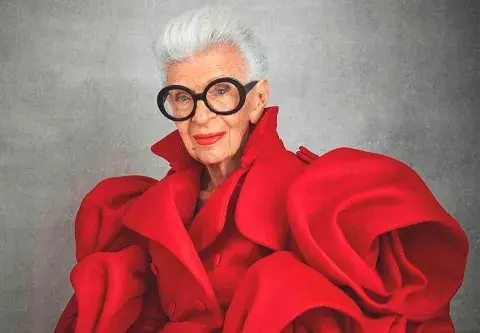 Iris Apfel, un ícono de estilo nos deja su legado Iris Apfel, un ícono de estilo nos deja su legado