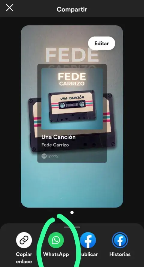 Cómo compartir una canción en un estado de WhatsApp Cómo compartir una canción en un estado de WhatsApp