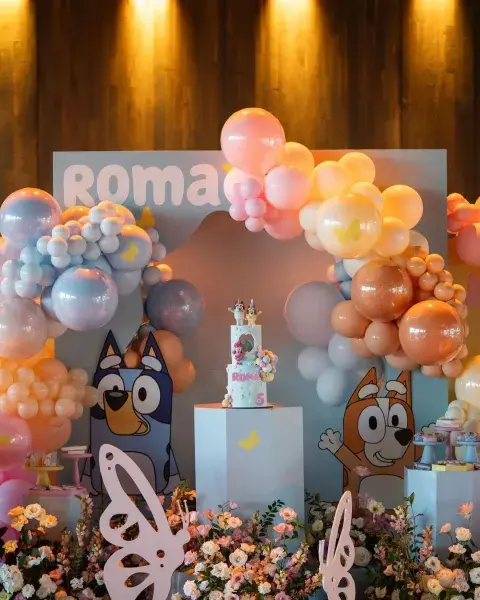 El cumple de 5 de Roma, la hija de Dalma Maradona. El cumple de 5 de Roma, la hija de Dalma Maradona.