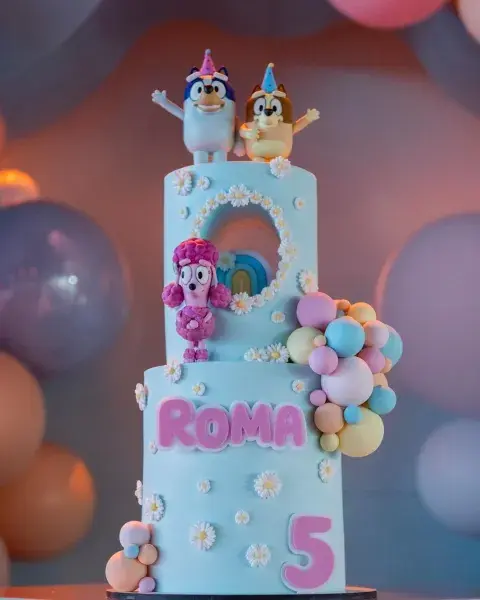 El cumple de 5 de Roma, la hija de Dalma Maradona. El cumple de 5 de Roma, la hija de Dalma Maradona.
