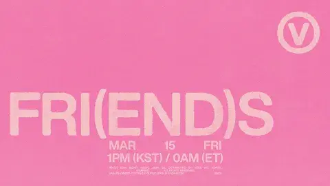 La confirmación de la fecha de lanzamiento de Friends, nuevo tema de V de BTS. La confirmación de la fecha de lanzamiento de Friends, nuevo tema de V de BTS.