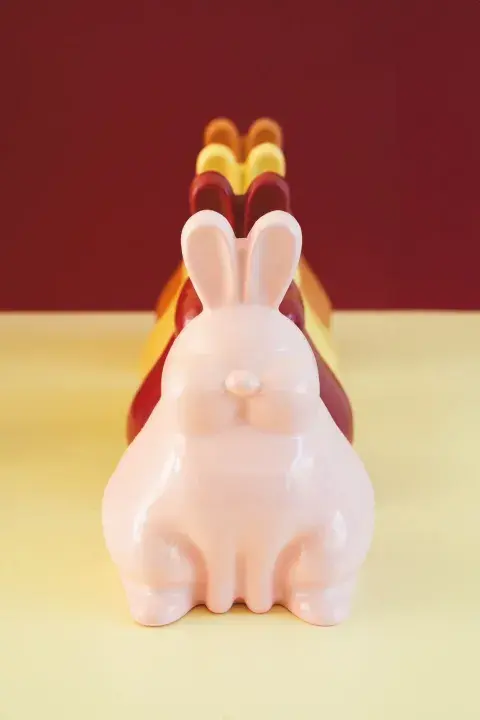 Conejos de Pascua en Betular Patisserie. Conejos de Pascua en Betular Patisserie.
