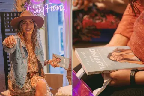 Nat Franz es, además, la autora de A todo tapping. Nat Franz es, además, la autora de A todo tapping.