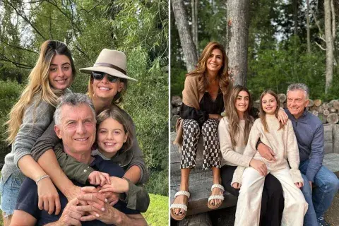 Algunas de las fotos familiares compartidas por Juliana Awada en su cuenta de Instagram. Algunas de las fotos familiares compartidas por Juliana Awada en su cuenta de Instagram.