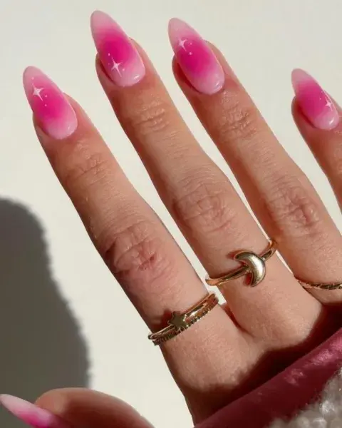 Otra opción es usarlo de base para el diseño de las ombré nail art.