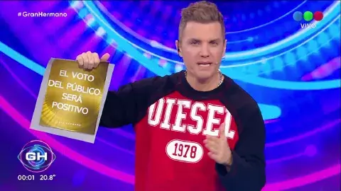 Nuevo anuncio en Gran Hermano. Nuevo anuncio en Gran Hermano.