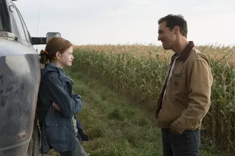 Matthew McConaughey es el gran protagonista de Interstellar. Matthew McConaughey es el gran protagonista de Interstellar.