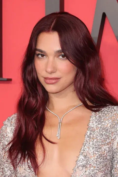 Dua Lipa en la Gala Time 100, en Nueva York. Dua Lipa en la Gala Time 100, en Nueva York.