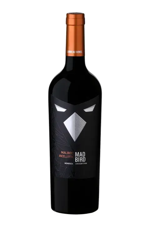 Blend de Malbec con una cepa no tradicional: Mad Bird Malbec Ancellotta, de Corbeau Wines Blend de Malbec con una cepa no tradicional: Mad Bird Malbec Ancellotta, de Corbeau Wines