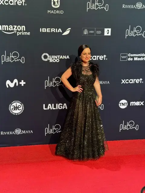 Maite Alberdi, directora de la nominada al Oscar La memoria infinita, en los Premios Platino 2024. Maite Alberdi, directora de la nominada al Oscar La memoria infinita, en los Premios Platino 2024.