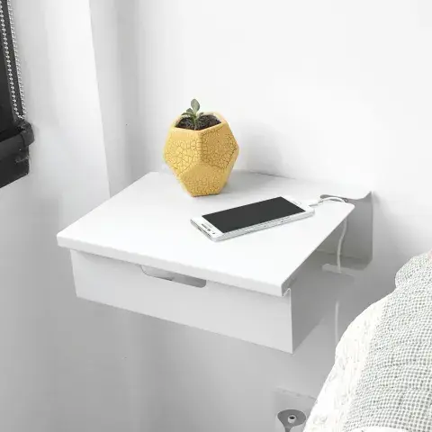 Mesa de luz empotrada, ideal para monoambiente. Mesa de luz empotrada, ideal para monoambiente.