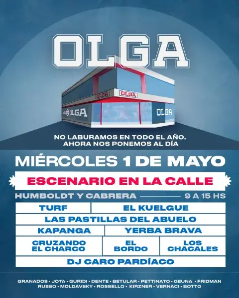 El anuncio de Olga. El anuncio de Olga.