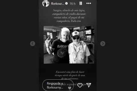 Florencia Suárez, la mujer de Andy, también se sumó desde su lugar a esta despedida con unas palabras uy sentidas Florencia Suárez, la mujer de Andy, también se sumó desde su lugar a esta despedida con unas palabras uy sentidas