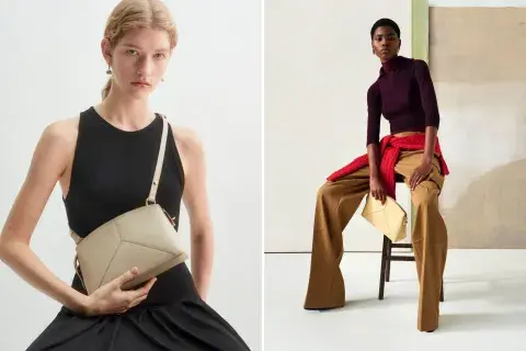 Victoria Beckham sumó clutch bags en su última colección. 