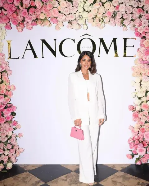 Antonela Roccuzzo y su look sastrero total white en Miami. Antonela Roccuzzo y su look sastrero total white en Miami.
