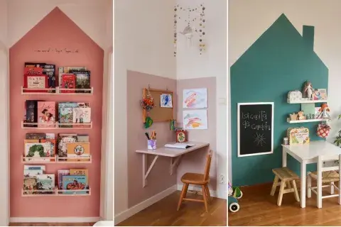 3 ideas lindas para usar la pintura como elemento decorativo